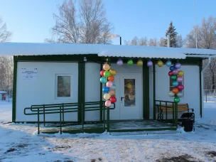 Торжественное открытие нового фельдшерско-акушерского пункта в д.Скрябино