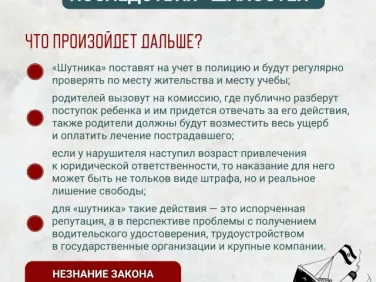 «Я просто пошутил»: какие последствия ждут за «безобидные» шалости?